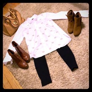 J Crew top and pants